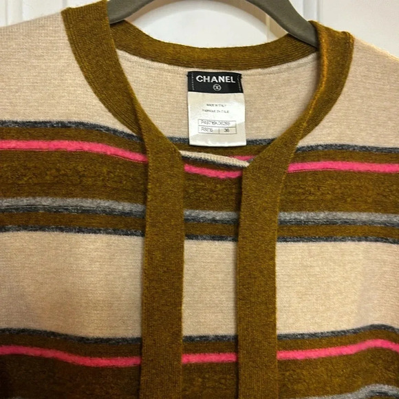 EUC CHANEL PARIS- DALLAS prefall 2013/14 SWEATER & MATCHING SKIRT SIZE 36/US 4 - Picture 3 of 13